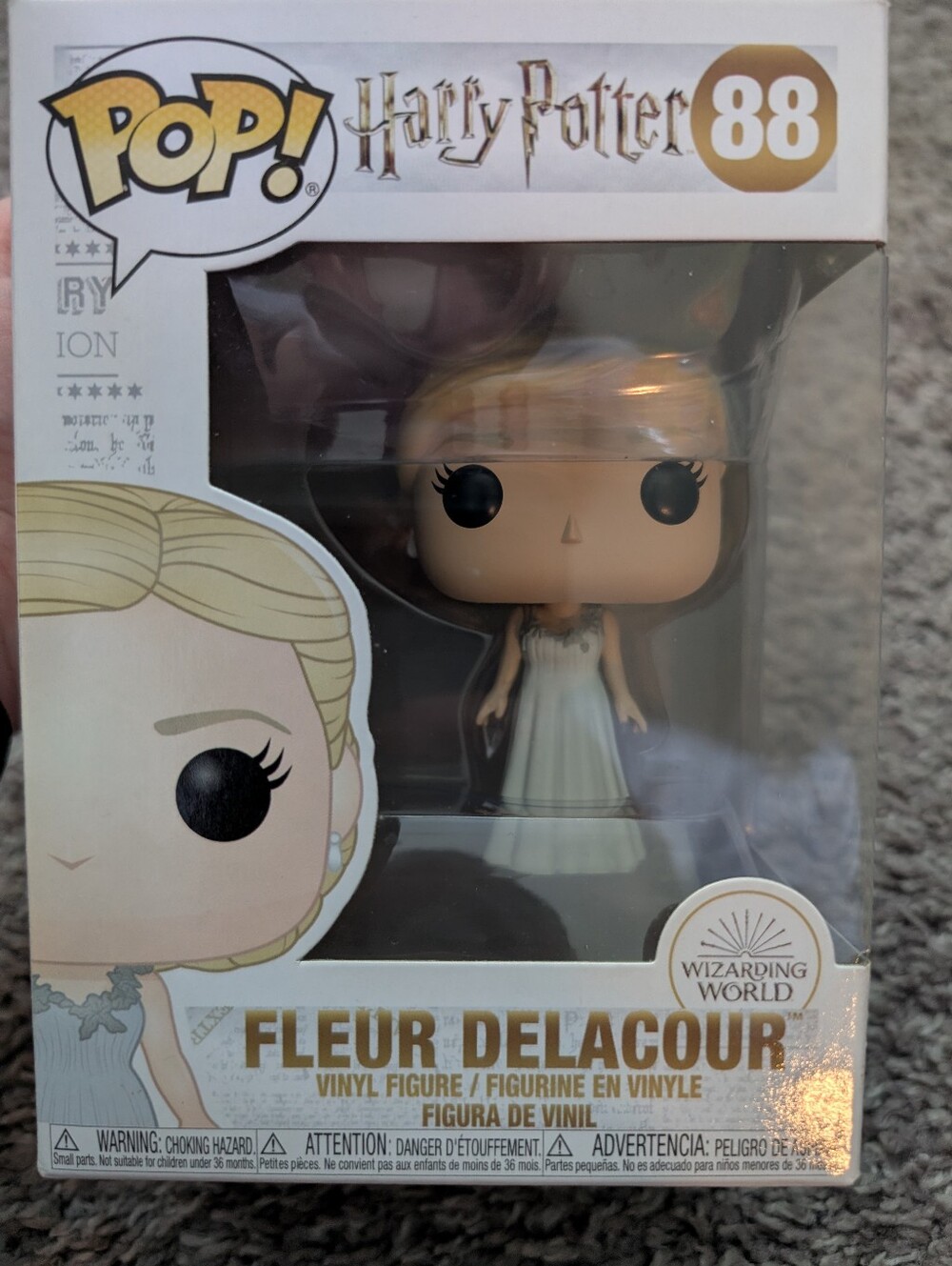 Funko Fleur Delacour Vinyl Figure - White, Blonde